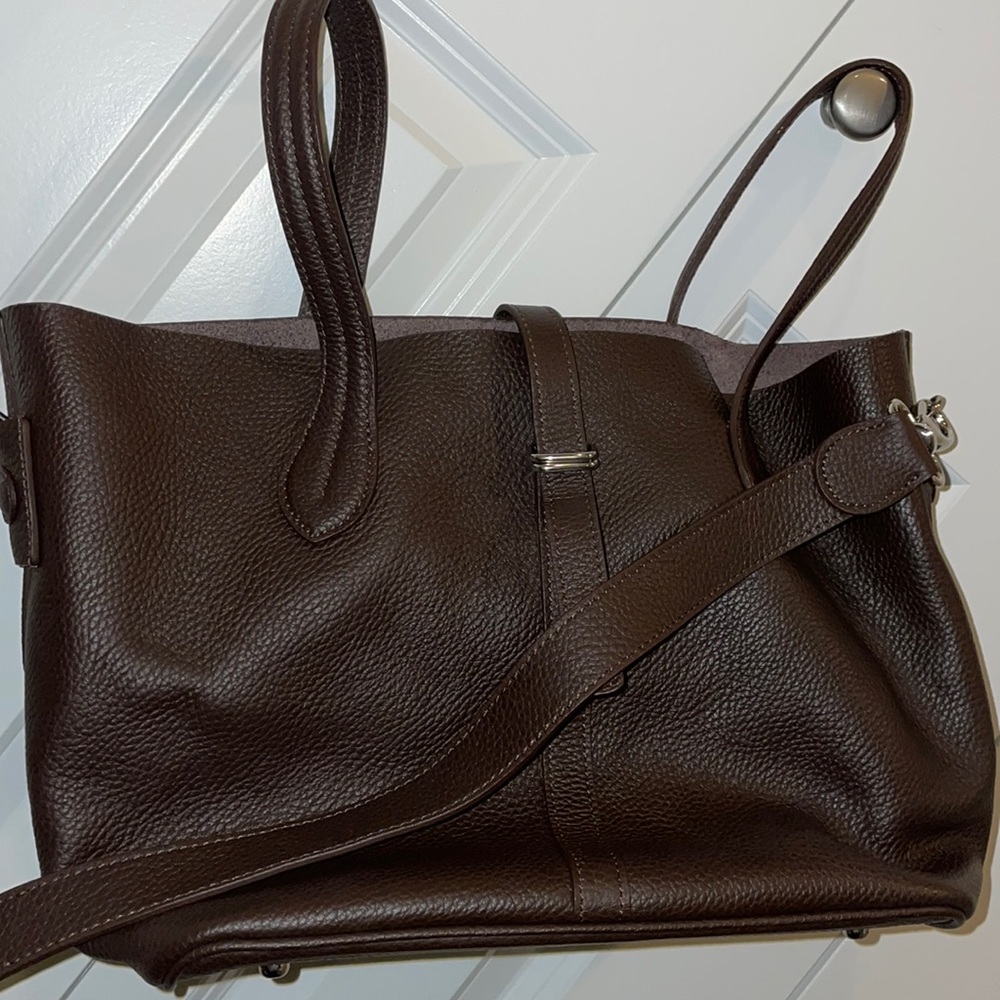 BRAND NEW Leather tote satchel